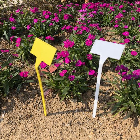 10 шт., этикетка для растений, гладкая поверхность, наконечник, головка цветка, этикетка для растений, садовый маркер, товары для дома