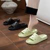 Bathroom Cool Slippers Female Couple Summer New Indoor Home Bathroom Bath Non-slip Leakage Thick Soft Bottom Men