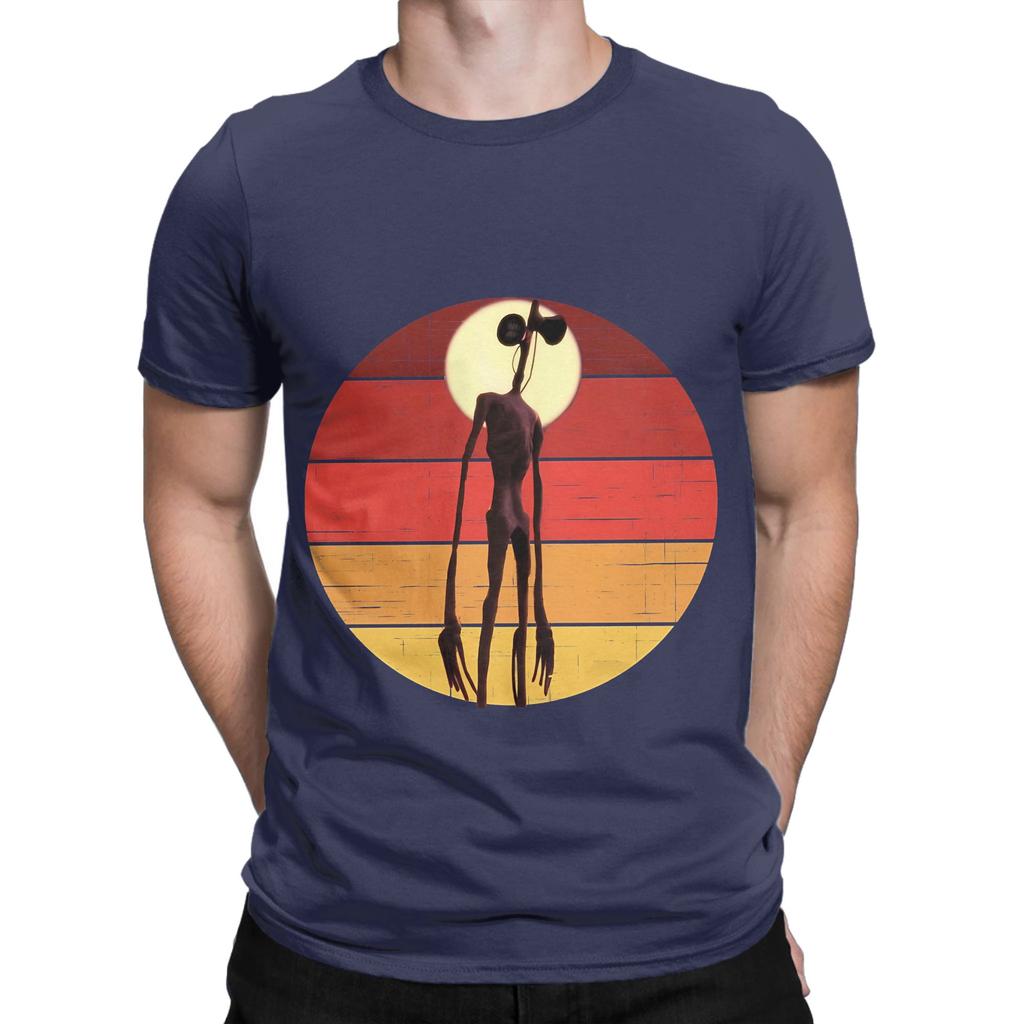 siren head Novelty 100 Cotton TShirt Siren Head Tops Tees For Unisex
