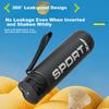Xtep Спортивная Бутылка для Воды Большой Емкости Фитнес Портативная Бутылка Термостойкая Летняя Кружка Черная