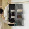 Transparent Hanging Wardrobe Bag Storage Rack – Dustproof Layered Organizer for Bedroom or Dorm Door