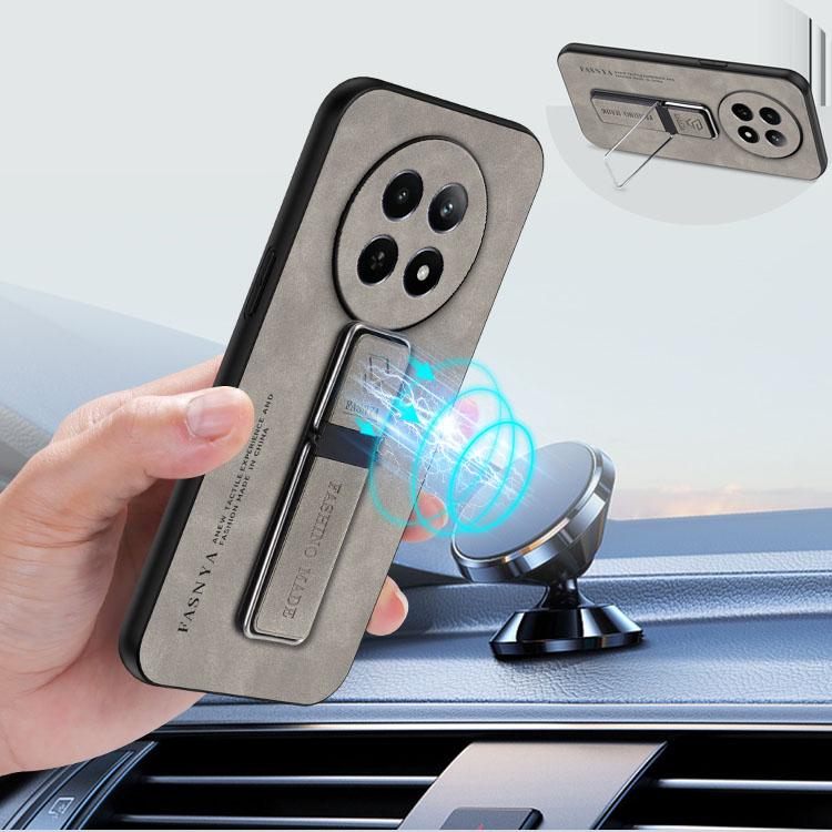 Luxury Sheepskin Magnetic Leather Holder Phone Case for Realme 12 PRO PLUS Matte Stand Back Cover for Realme 12 Pro+ 11Pro Plus 10 9i GT Neo 6 5 SE