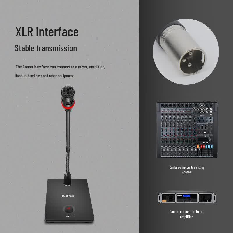 Lenovo YXM5688 Professional Wired Condenser Conference Microphone (CN version)