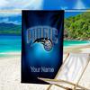 Custom Name Beach Towel basketball Orlando Logo Beach Towel, Soft Microfiber, Gift for Her/Him, Birthday, for Pool, Beach, Travel, Fan gifts