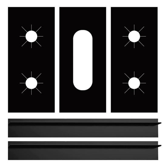 Крышка плиты, легко чистящаяся защита для верхней части плиты, устойчивая к масляным пятнам верхняя крышка, защита для домашней кухни