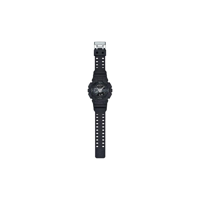 Casio Серия с двойным ЖК/стрелочным дисплеем серия G-SHOCK серия на тему серии классический стрелочный/ЖК-дисплей циферблат кварцевый механизм ремешок из смолы японский GA-110HT-1A