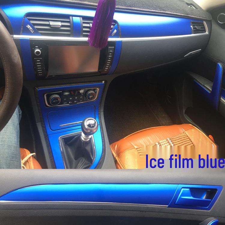 Zotye T600 Interior Carbon Fiber Gear Shift Console Wrap Stickers