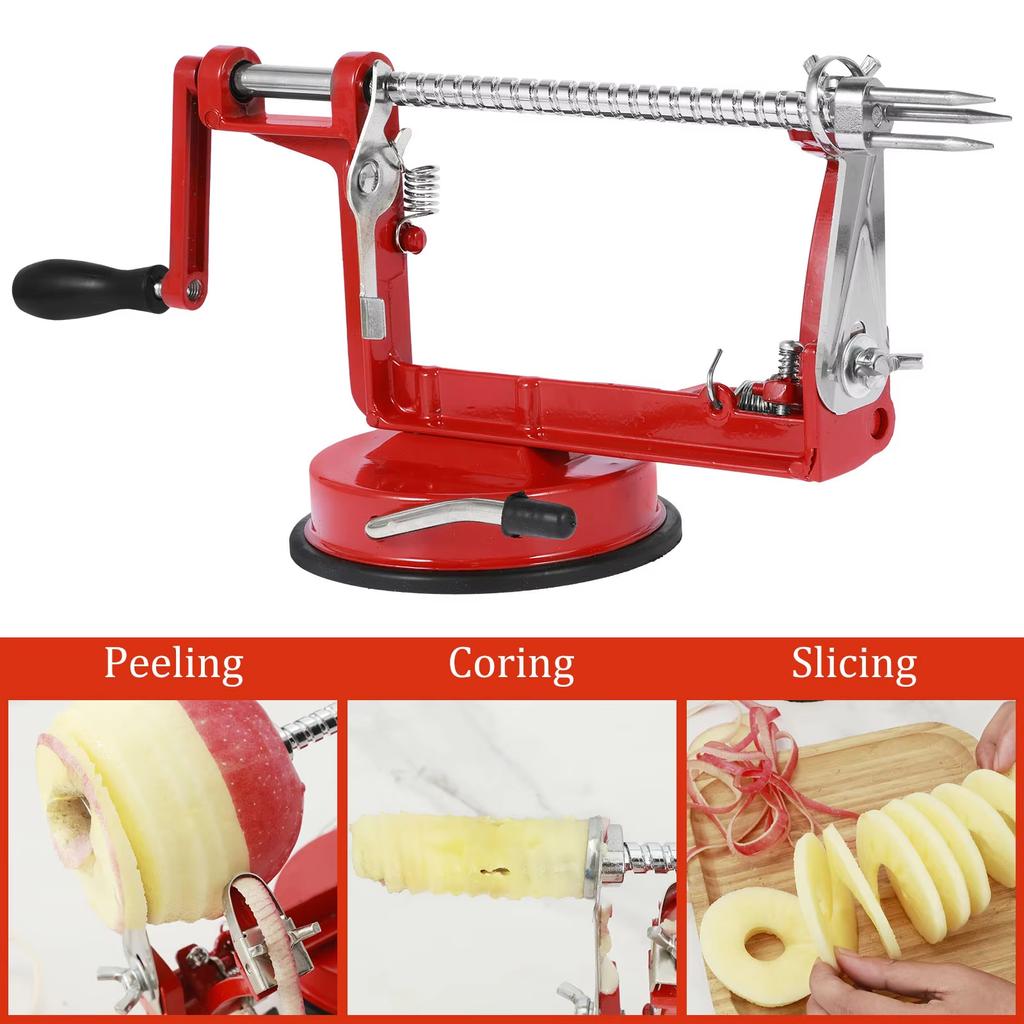 Twisted Potato Slicer Spiral Vegetable Slicer Manual French Fry Cutter for Potato Apple Carrot Multifuction Cooking Gadget