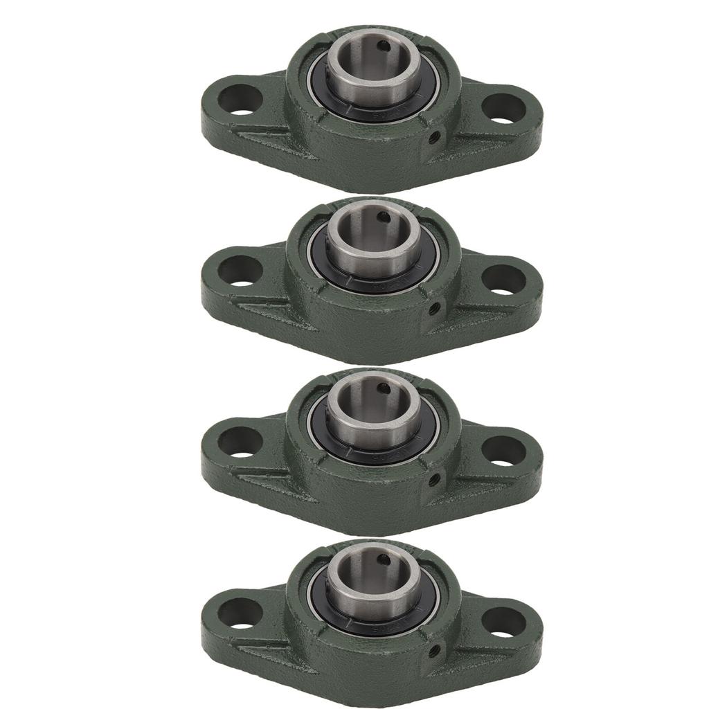 4 шт. Подшипниковые узлы UCFL205 Утолщенный внешний сферический металлический подшипниковый узел с винтами