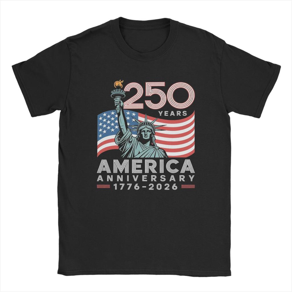 America 250th Anniversary 17762026 Accessories Unisex Women T Shirt Cotton Tee Fashion Tops Tshirt