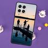 Рыбалка на басса Озеро Закат Рыбак Чехол Для Samsung Galaxy M11 M51 M31 M33 M13 M23 M53 M15 M55 M14 M34 M54 M20 M32 M52 Чехол
