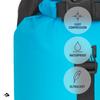 To Evac Compression Dry Bag UL 20L Blue Atoll [Sea Summit] STS.ASG011051.060210
