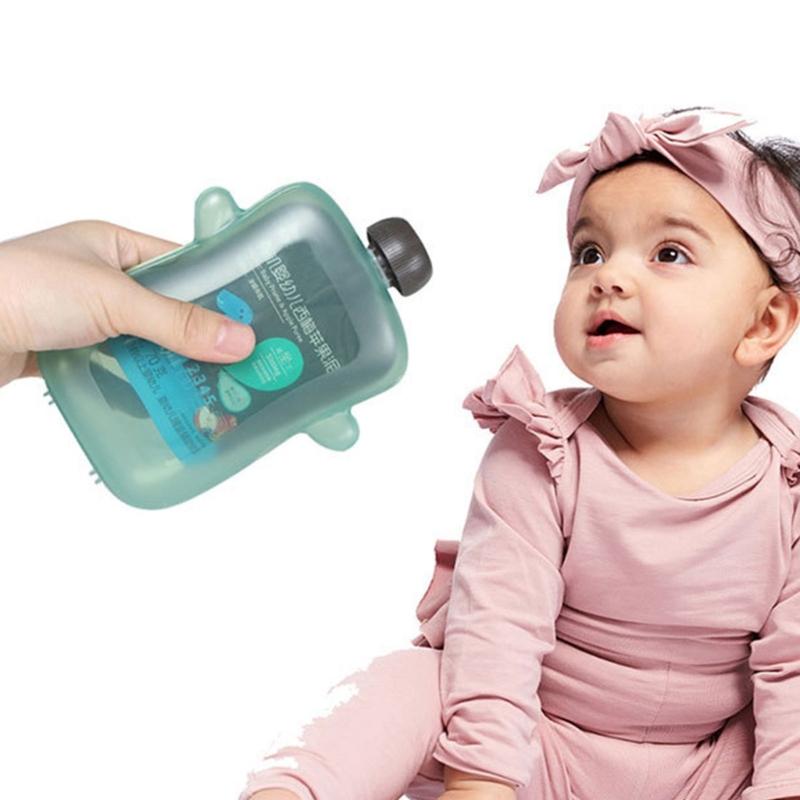 Удобный держатель для пищевых пакетов, держатель для закусок, не дающий беспорядка, соковыжималка для детского питания, полипропиленовый пакет, больше никаких проливаний и сдавливаний