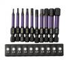 Magnetic Hex Head Screwdriver Bit Set with Holder 10Pcs for Impact Drivers