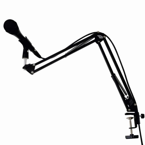 [Reliable Japanese Manufacturer] PLATINUM Flexible Desk Arm Microphone Stand MPC1 BK