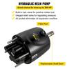 Hydraulic Boat Steering Kit, 300HP Hydraulic Steering Kit Helm Pump, Cylinder, Wheel, 24 Feet Hose Hydraulic Steering Seal Kit, Corrosion-Resistant