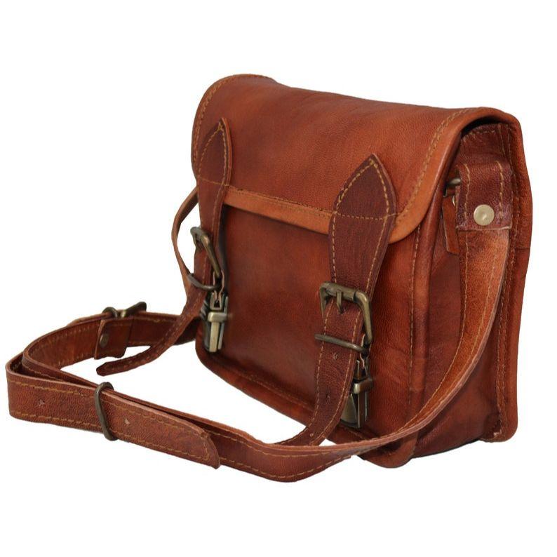 Маленькая кожаная сумка-саквояж ручной работы, сумка для iPad, офисная сумка, подарок для мужчин и женщин, потертая сумка через плечо