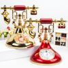 Телефонный будильник в европейском стиле Ручной работы Точная модель телефонных часов Легко установить Антикварные телефонные часы Украшения