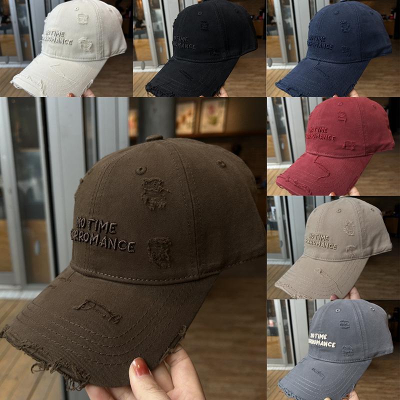 Hat Women'S Spring And Summer Baseball Cap Small Fresh Contrast Color Peaked Cap Couple Versatile Sports Hat