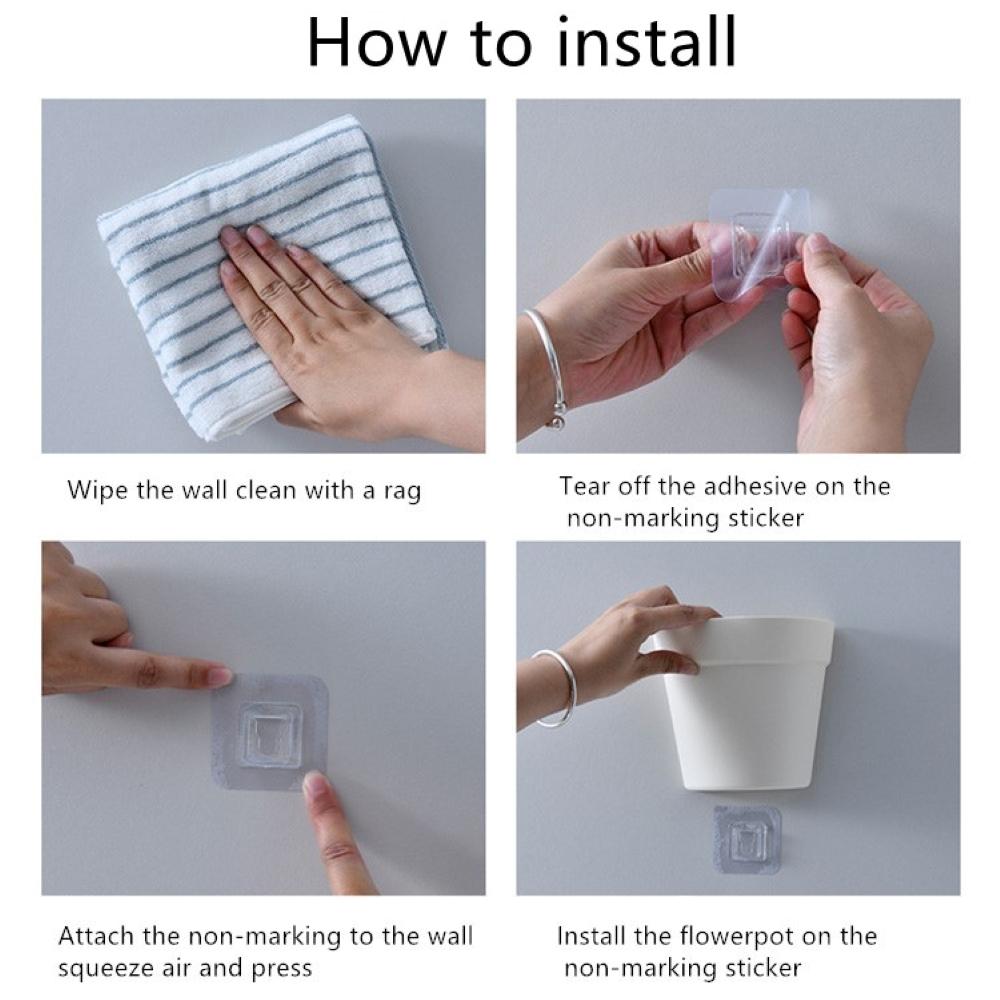 Прочный скандинавский настенный подвесной плантатор для дома и улицы, горшок для суккулентов и цветов