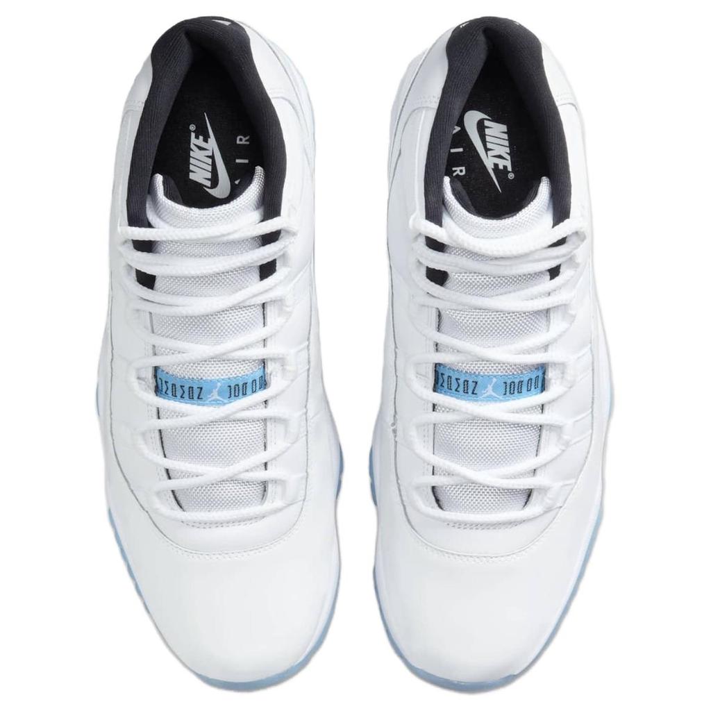 Air Jordan 11 Retro Legend Blue / Columbia 2024 Мужские кроссовки Белый Черный CT8012-104