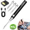 Wireless Soldering Pen Fast Heating 3-speed Temperature Adjustable Cordless USB Rechargeable Portable Soldering Iron