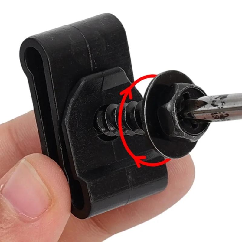 Self Tapping Screw Clips Car Bumper Carbon Steel Fasteners 20pcs Nylon Durable Set for Auto  Shield Panel Fixing