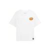 Badfive Sports Basketball Series Letter Print Solid Color Crew Neck Pullover Short Sleeve T-Shirt Men Tops White AHSS739-1