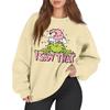 Women's Casual Fashion Long Sleeve Christmas Printed Round Neck Sweatshirt Top