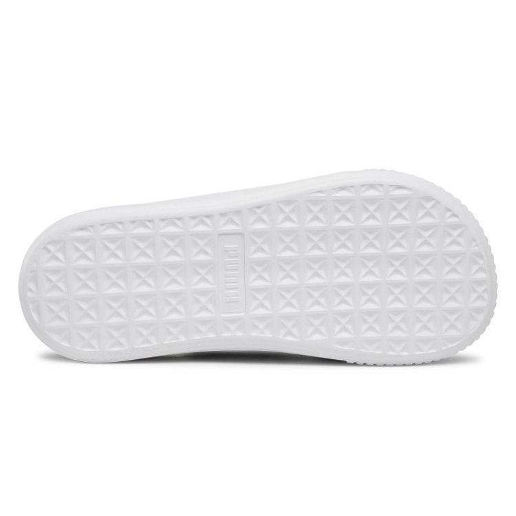 Puma Платформа Толстая подошва Повседневные Удобные Легкие Резиновые Шлепанцы Женские сандалии Черные Белые 380677-01