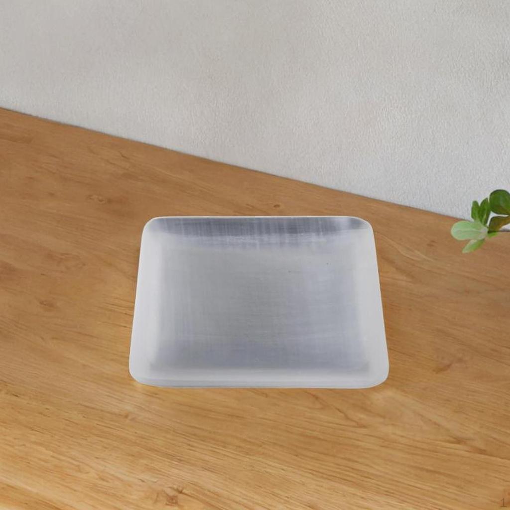 Декоративная селенитовая чаша, украшение ручной работы, подставка для камней для изготовления ювелирных изделий своими руками для центрального элемента, гостиная