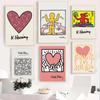 Keith Art Выставка Плакаты Абстрактные Пизанская Печать Винтажное Поп-Искусство Стены Картина На Холсте Сердца Картины Фреска Декор Стены Домашней Комнаты
