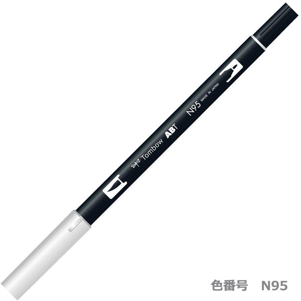 Двусторонний маркер Tombow Cool Gray 1 AB-T (6 ручек) AB-TN95-6P