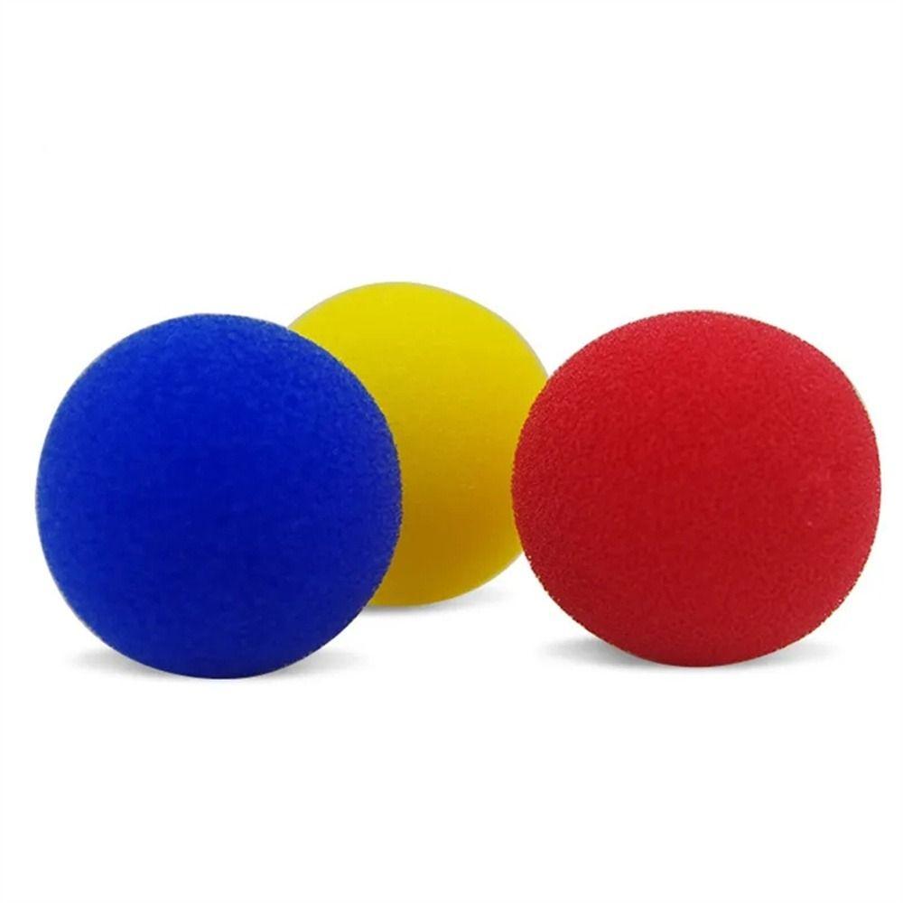 Gimmick Sponge Magic Tricks Super Soft Red Sponge Ball Finger Sponge Ball  Magician Illusion