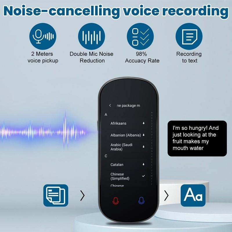 Z2 Portable Instant Voice Photo Translator Multi Languages Travel Real Time Translation Smart Pen Scanning Recording Translator