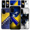 Чехол с флагом Боснии для Samsung Galaxy S22 S21 S23 Ultra Note 20 S8 S9 S10 Note 10 Plus S20 FE Задняя крышка