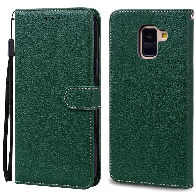 A8 Plus Case For Samsung Galaxy A8 2018 Case A530F SM-A530F Wallet Flip Leather Case For Samsung A8 Plus 2018 A8+ A730F Cover