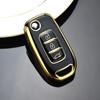 TPU Car Flip Key Case Cover For Renault Kadjar Captur Megane Sandero Stepway Logan Clio 5 Arkana 2020 2021 Protector Accessories