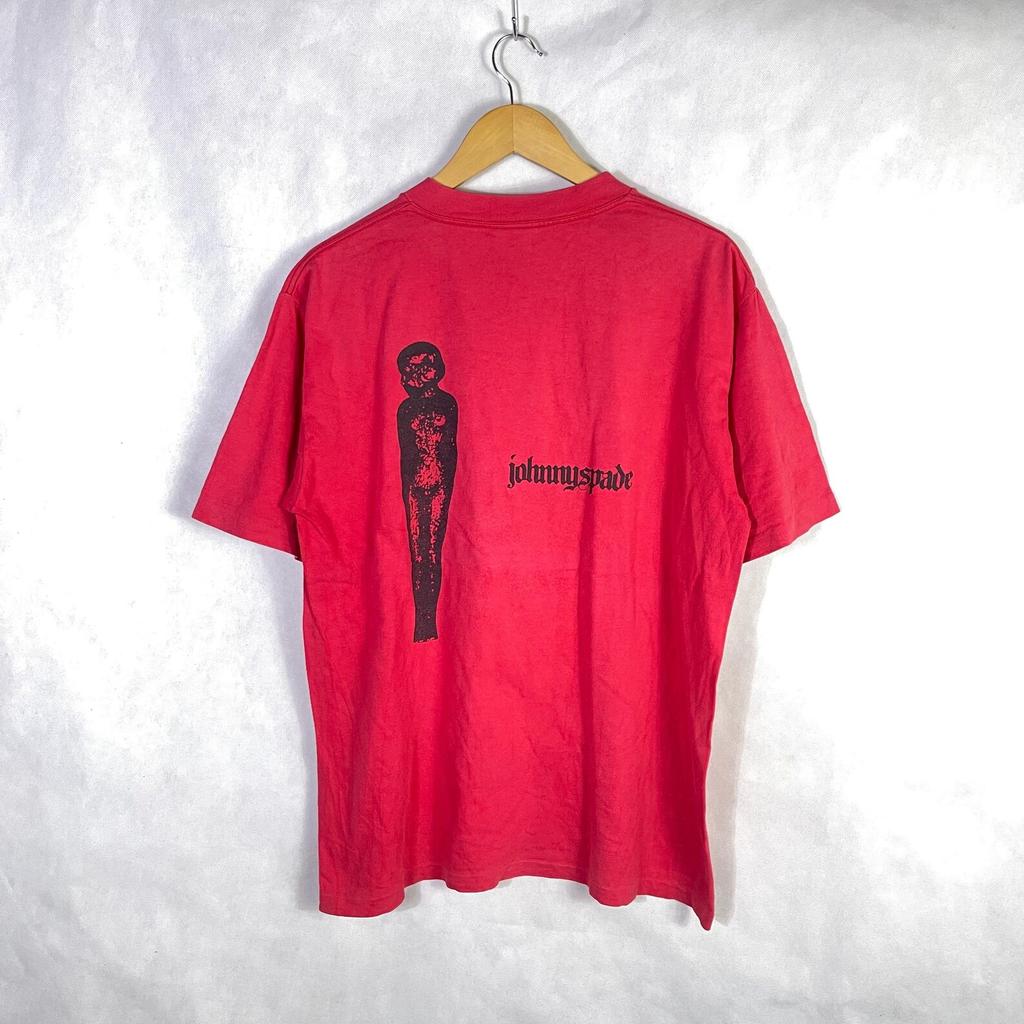 Vintage 90s Johnny Spade Japan Punk Rock Clothing Tshirt Large