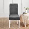 Waterproof Chair Covers For Dining Room Thick Fabric Jacquard Chair Slipcover Protector Washable Banquet Seat Cover For Hotel