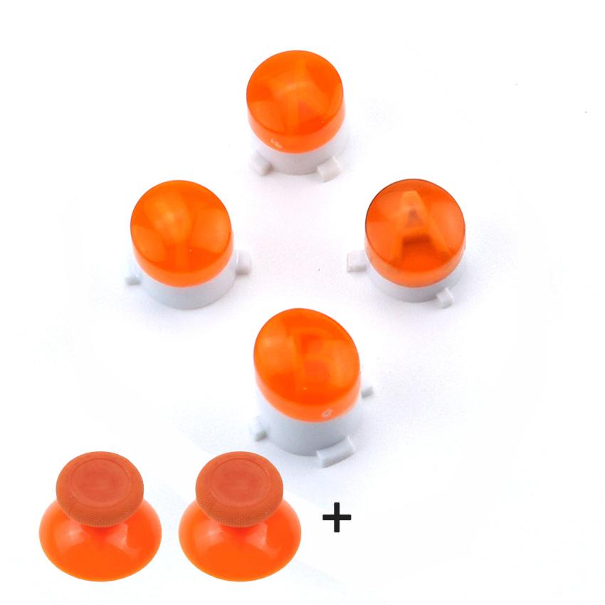 JCD 1set Bullet Buttons ABXY Mod Kit For Xbox One Controller Buttons Repair Part For Xbox One Slim/Xbox One Elite Gamepad