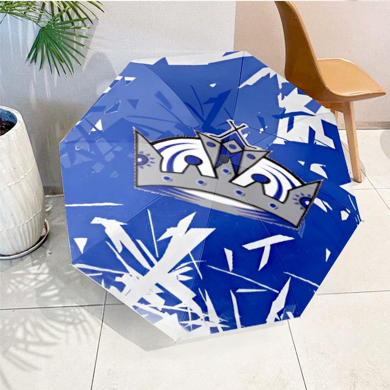 Los Angeles ice hockey Umbrella 8-Frame for Travel, Camping, Casual Lightweight Portable Umbrella, Essential for Every Family Holidays Gift