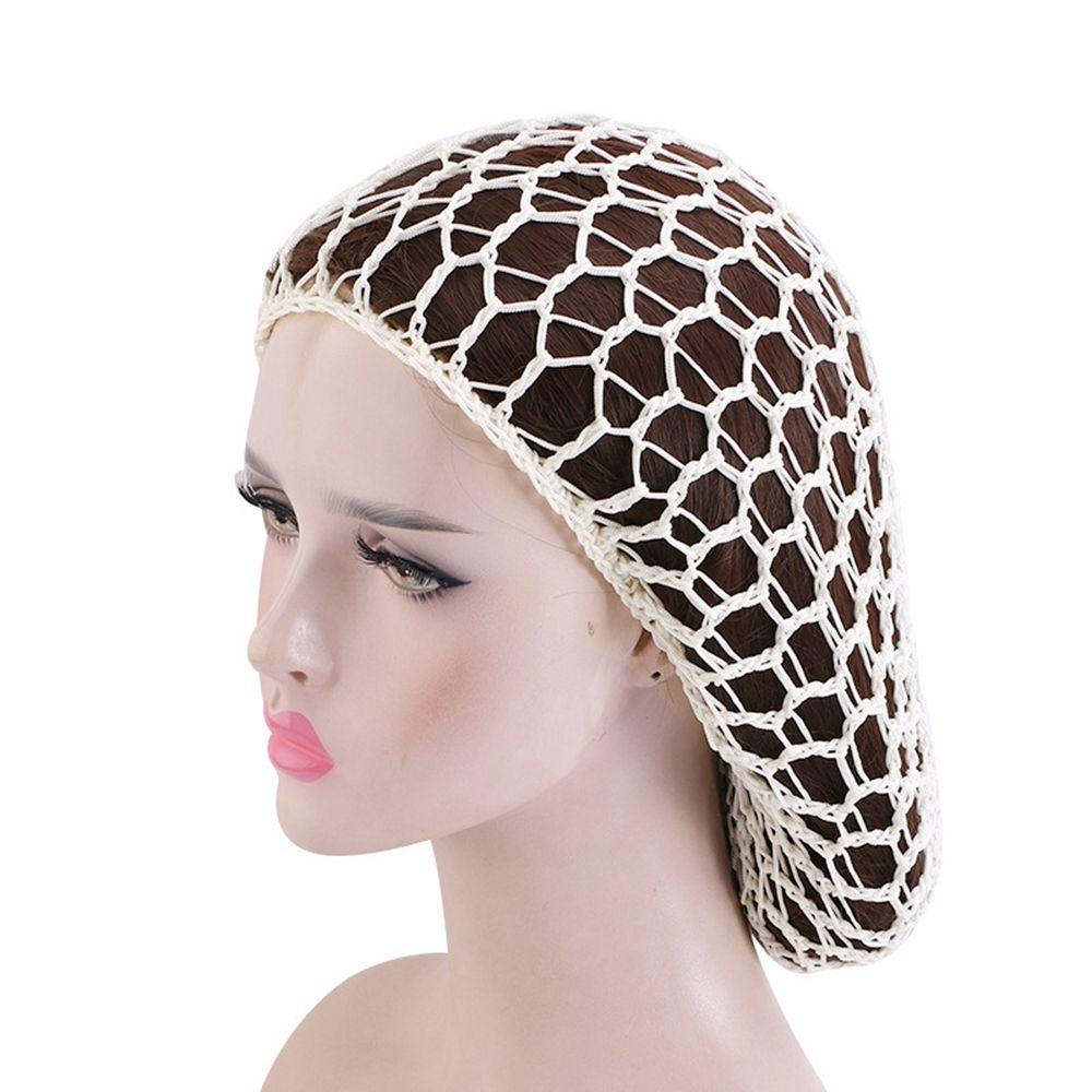 Hat Beanies Caps Snood Sleeping Cap Mesh Cap Crochet Hairnet Knit Hat Women's Hijabs Headbands