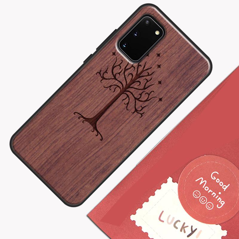 Чехол для телефона с рисунком Дерево Цветок Бамбук Дерево для Samsung Galaxy S25 S24 S20 S21 S22 S23 Ultra S9 S10 Plus S23 FE Защитная крышка