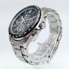 SEIKO Солнечный Хронограф V175 Черный Циферблат Мгновенный