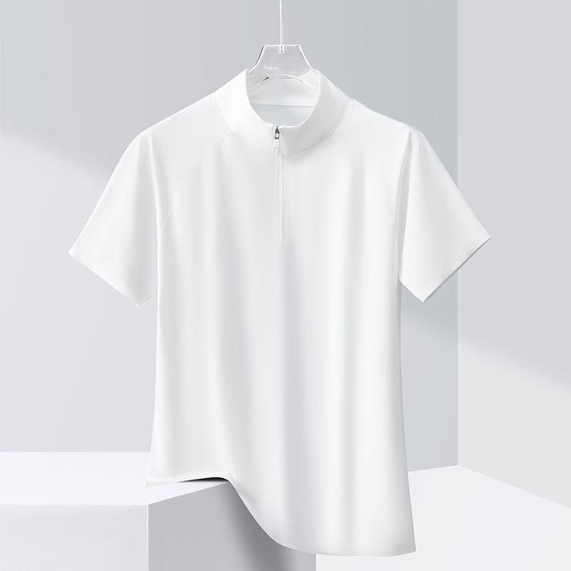 Polo Shirt Men Women Ice Silk Summer Breathable Sport Tshirt For Running And Cycling