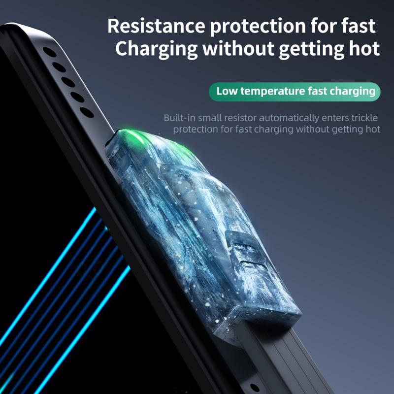 FONKEN Быстрая зарядка 5А, 66 Вт, USB Type C, 90 градусов, быстрая зарядка, USB-кабель c, шнур для передачи данных Type-C, зарядное устройство Usb-c для телефона Samsung Xiaomi Huawei Type c