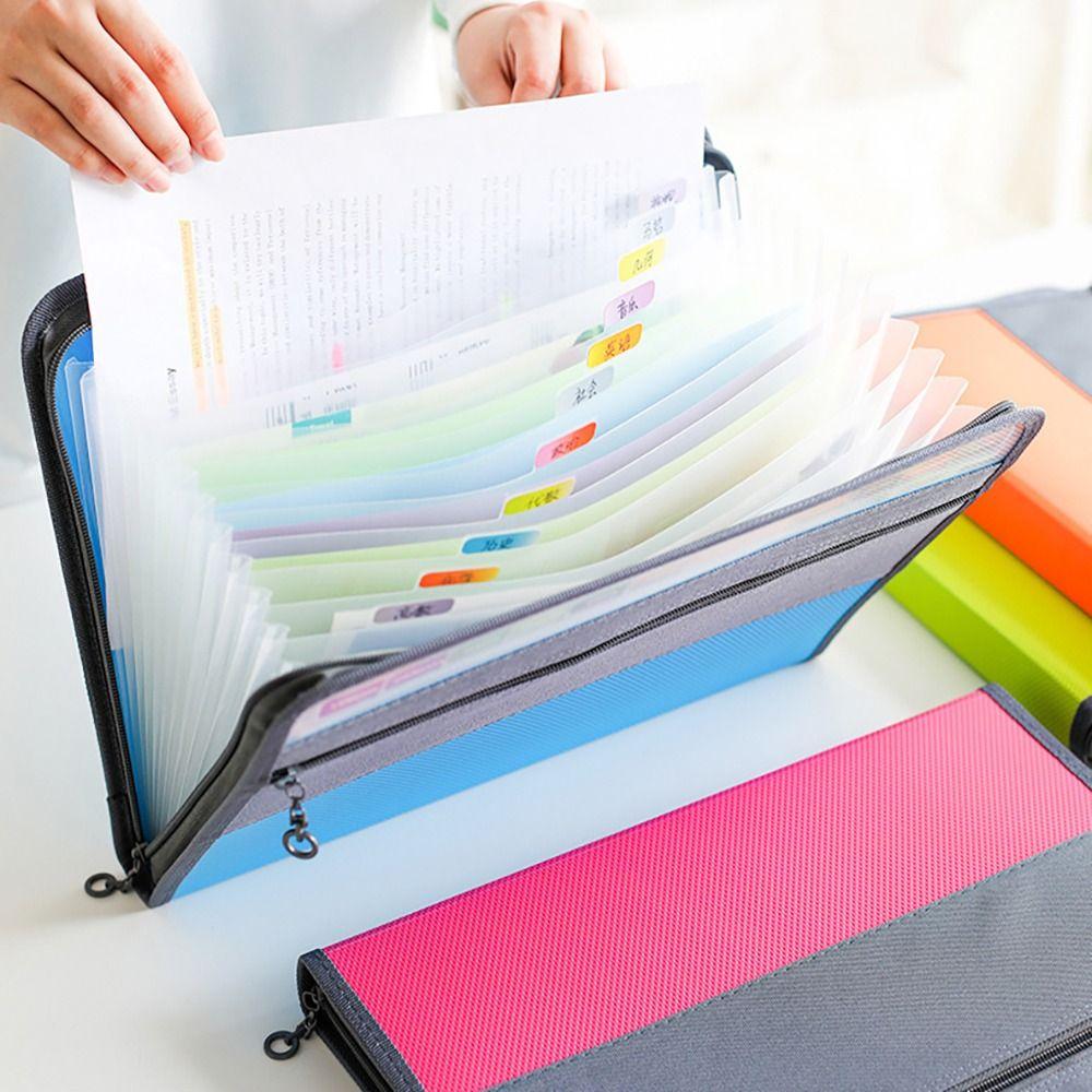 13-карманный органайзер для документов-гармошек, расширяющийся, ПВХ, новая папка-регистратор формата А4