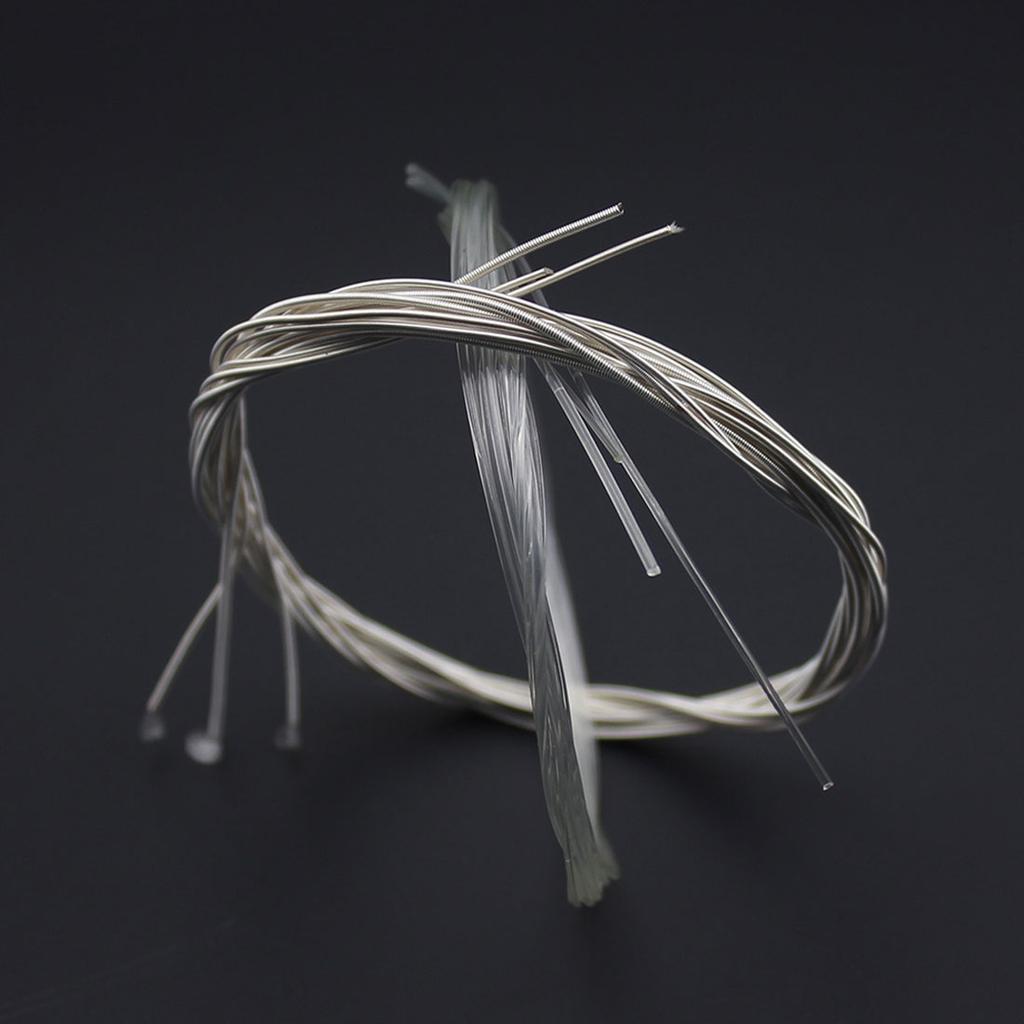 C102 Guitar Classical Transparent Nylon String Fiber Strings 028~043 Inch