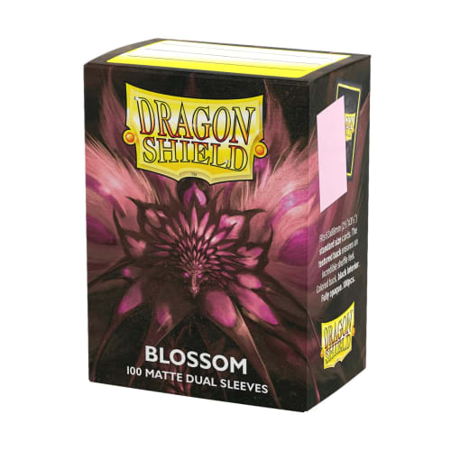 Dragon Shield Matte Dual Sleeves, Standard Size, Blossom, 100 Sleeves, AT-15067
